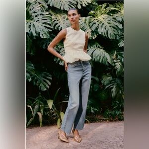 ZARA…Z1975 SLIM MID-RISE JEANS